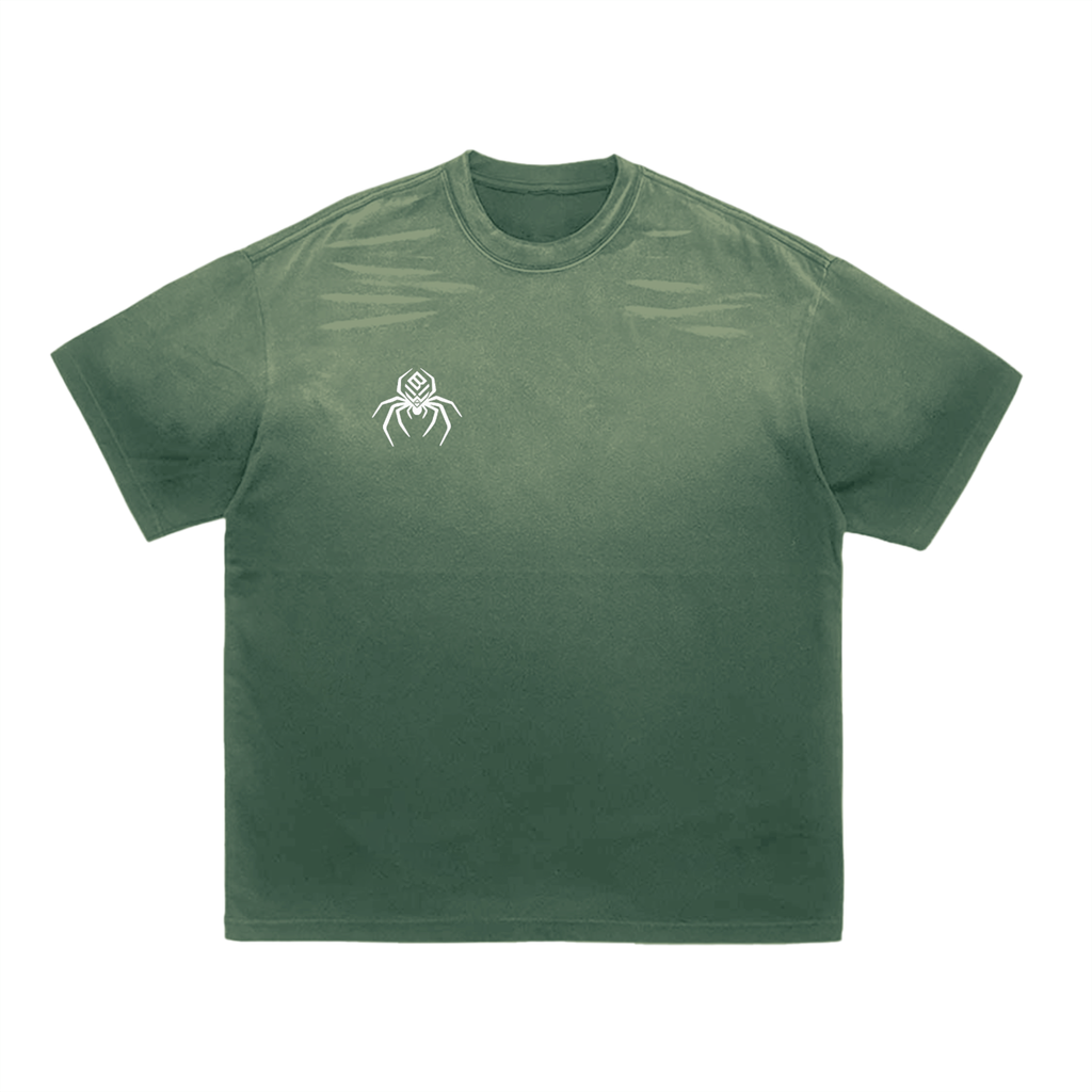 Tiger Stripe Gradient Washed T-Shirt
