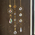 All three suncatchers against charcoal