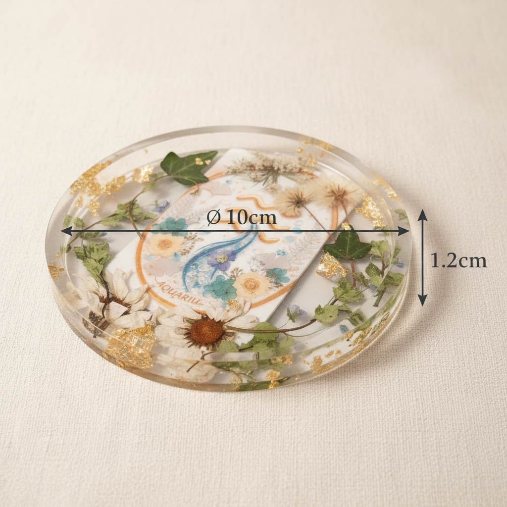 Aquarius Zodiac Tray Dimensions