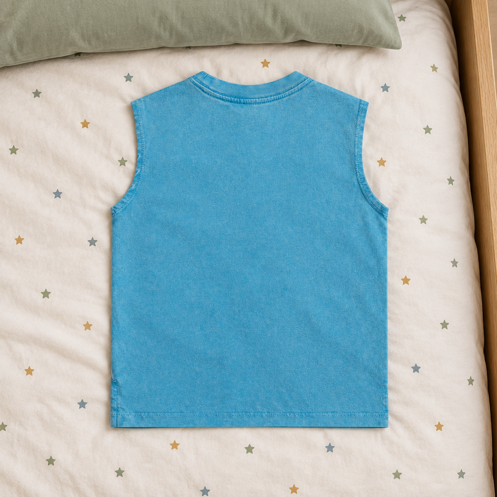 Blue tank back
