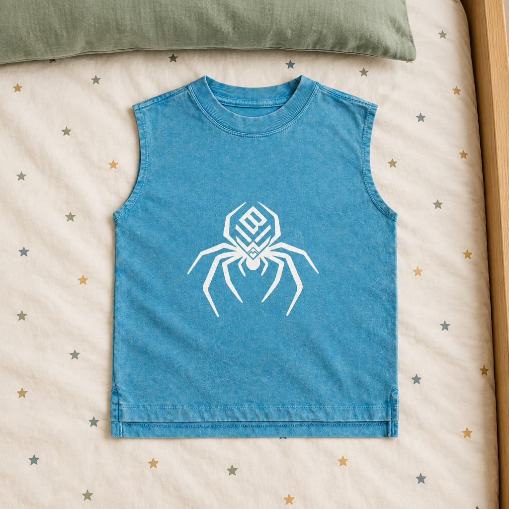 Blue tank front