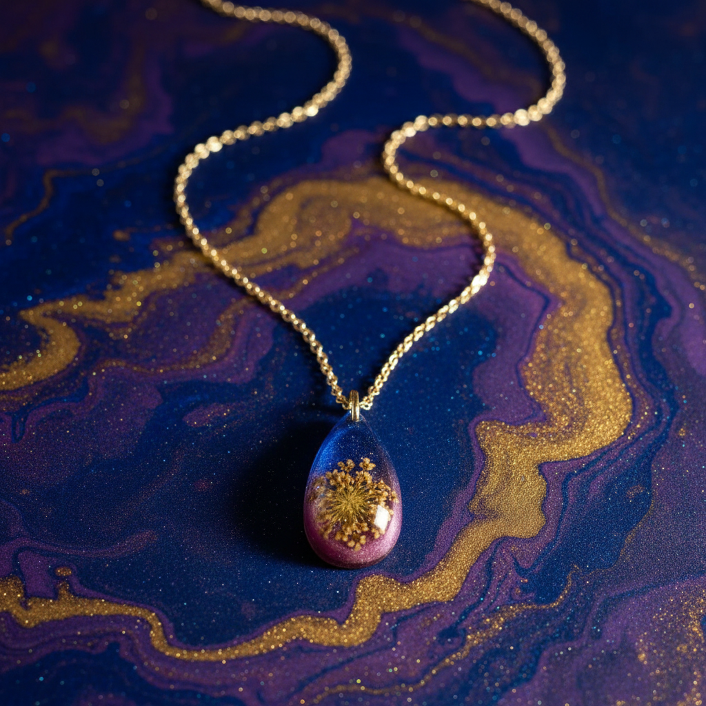 Blue Teardrop