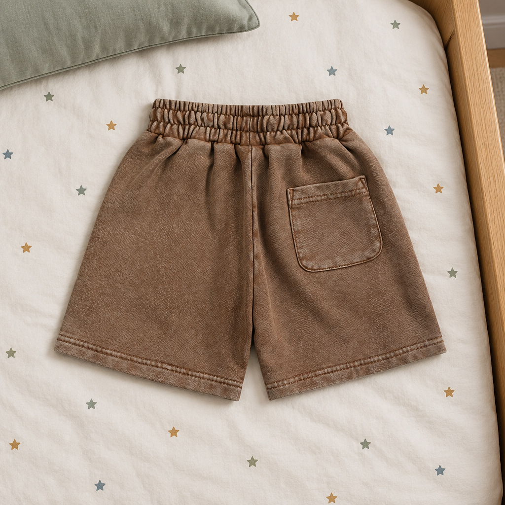 Brown shorts back on star bedding