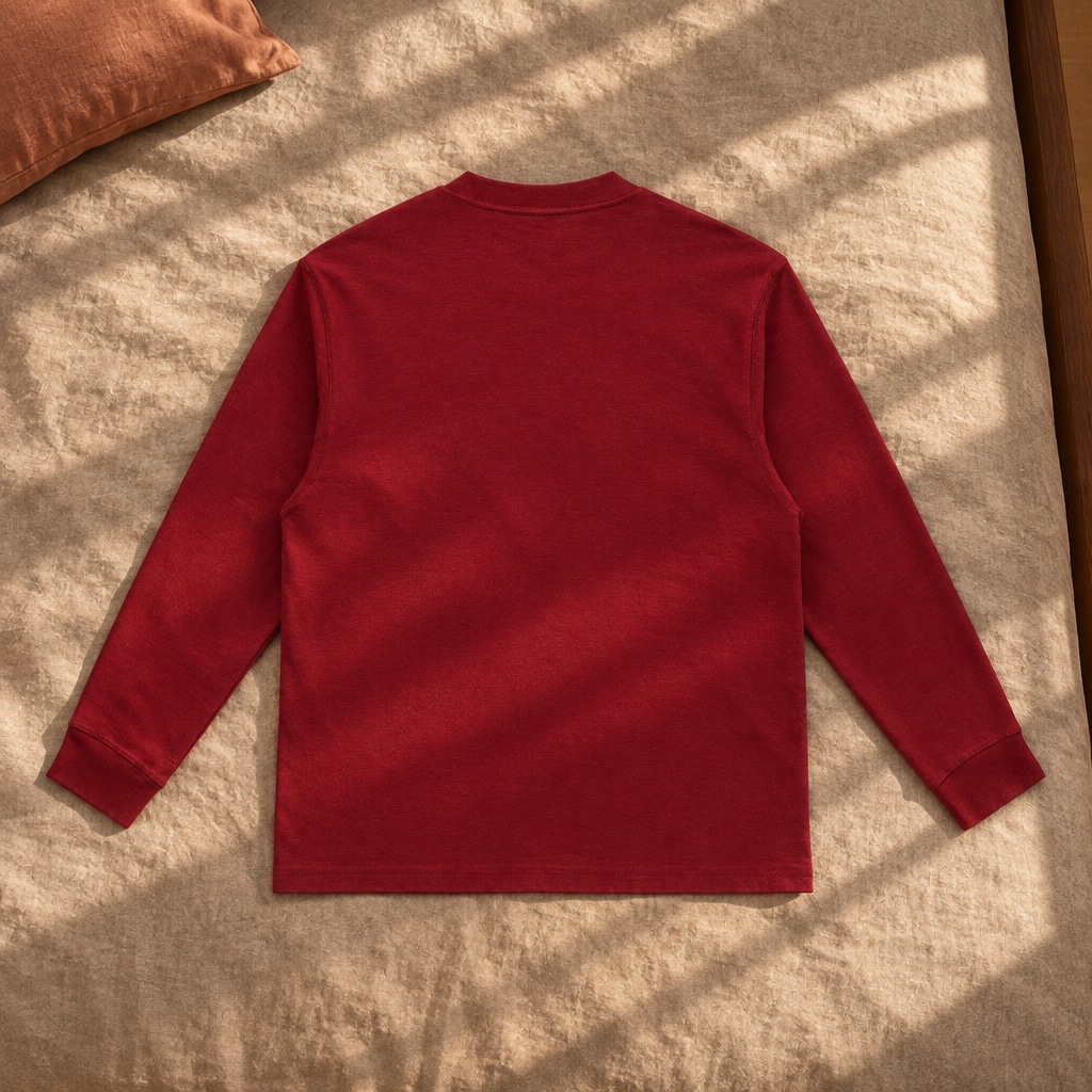 Burgundy back
