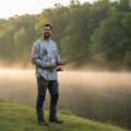 Camo Fishing Shot