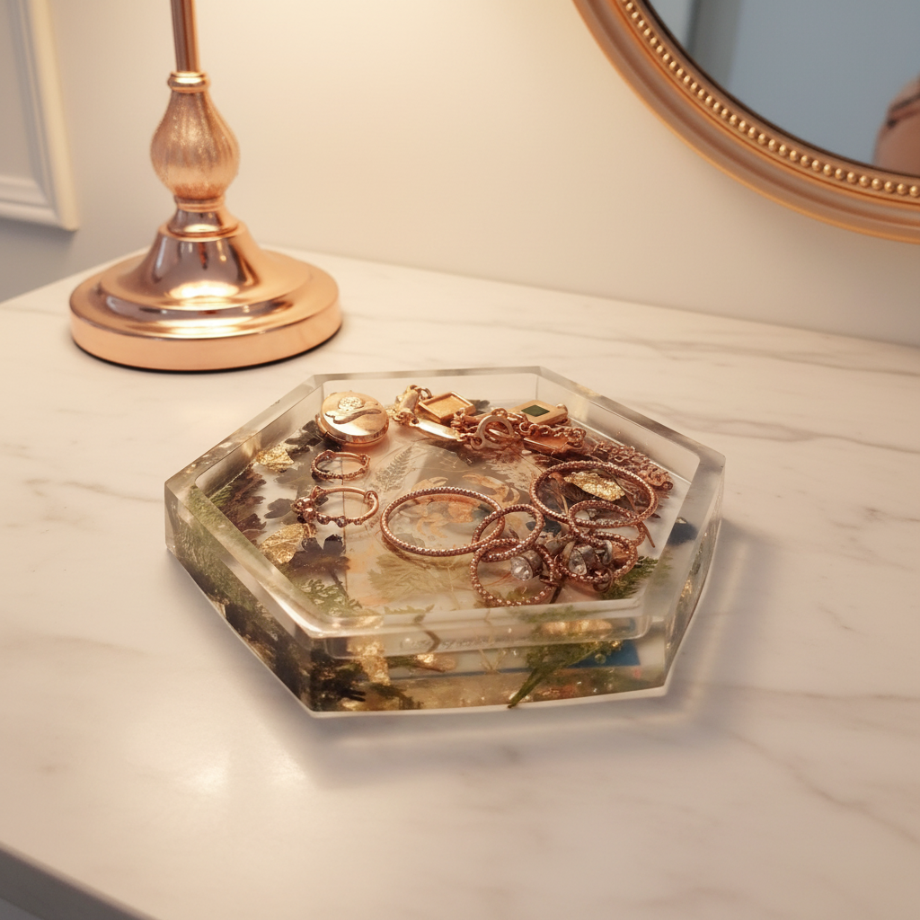 Cancer Resin Tray - Jewellery Lifestyle