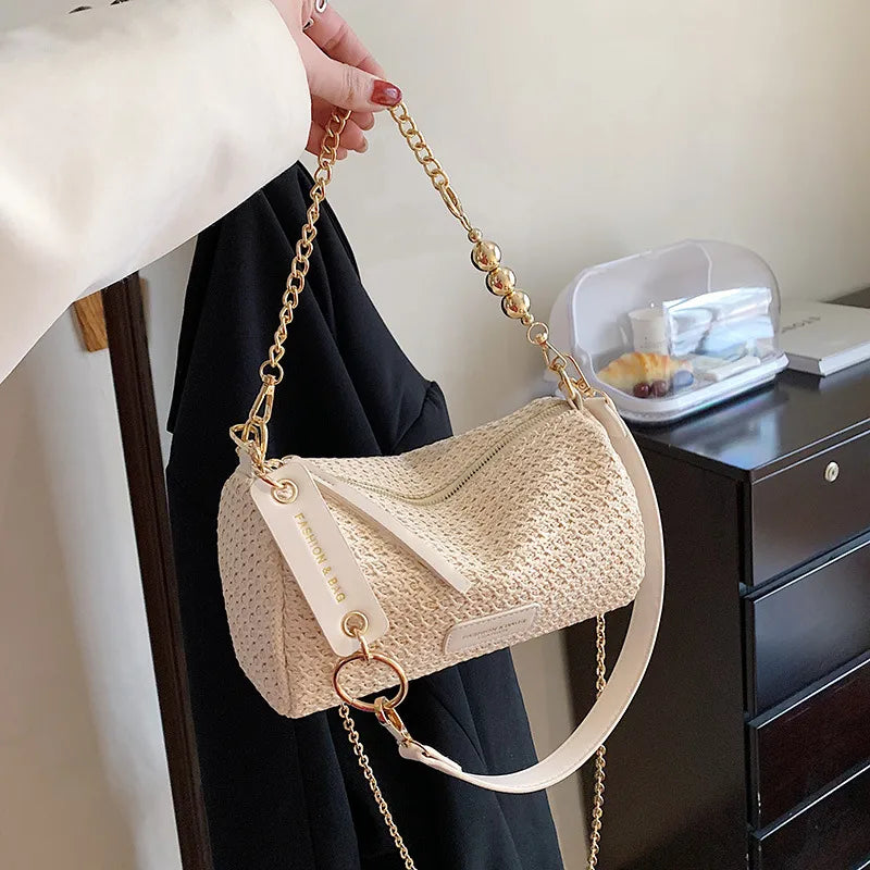 Chain Crossbody Bag - held by chain