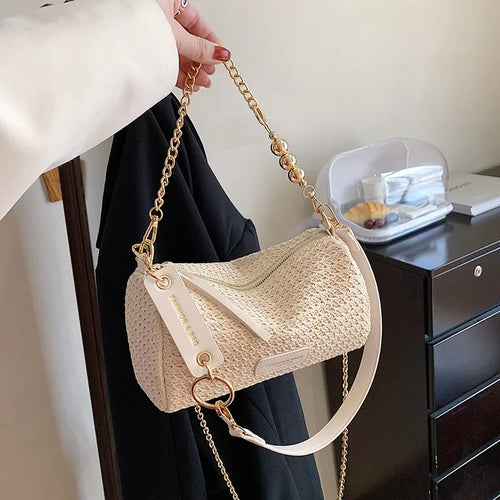 Chain Crossbody Bag - held by chain
