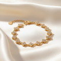 Crystal Clover Bracelet