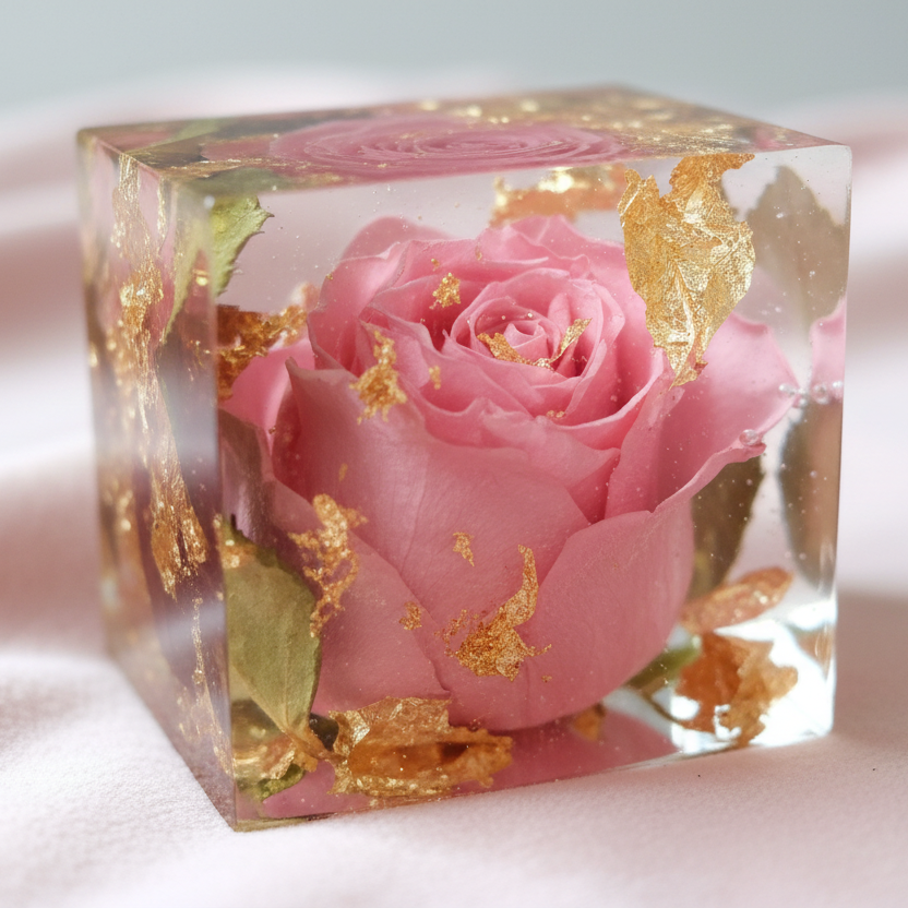 Custom Rose - Pink Close Up