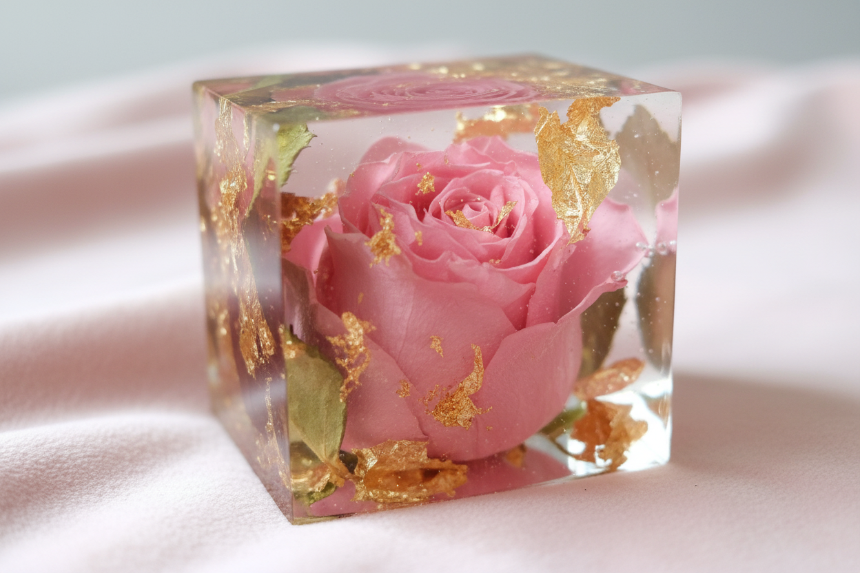 Custom Rose - Pink Close Up