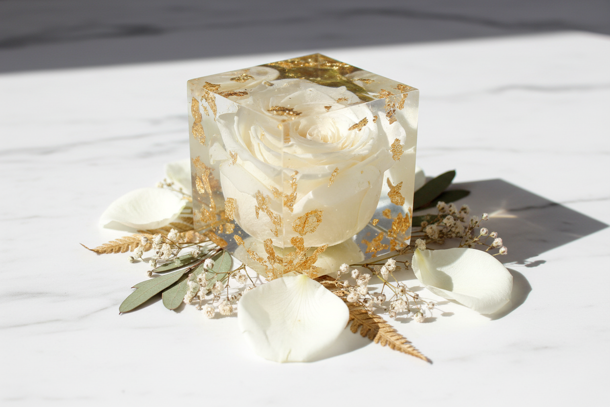 Custom Rose - White