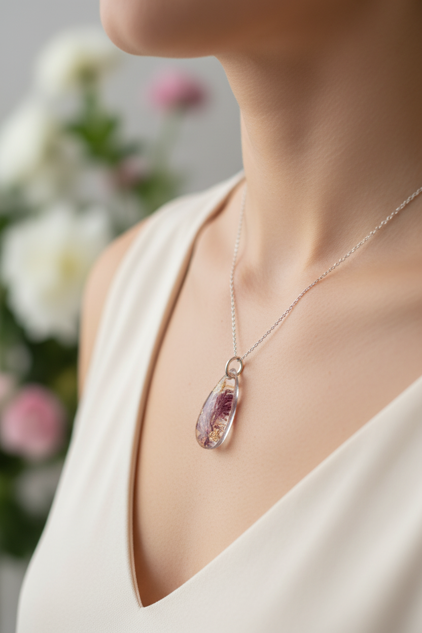 Enchanting Teardrop - Female Lifestyle