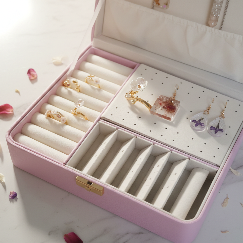 Full Jewellery Box - Luxury Flat Lay