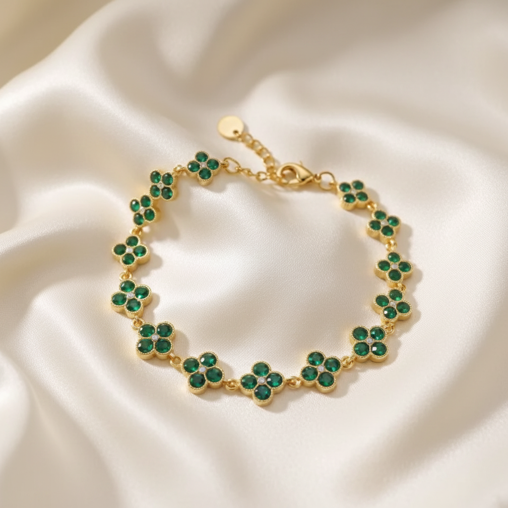 Green Clover Bracelet