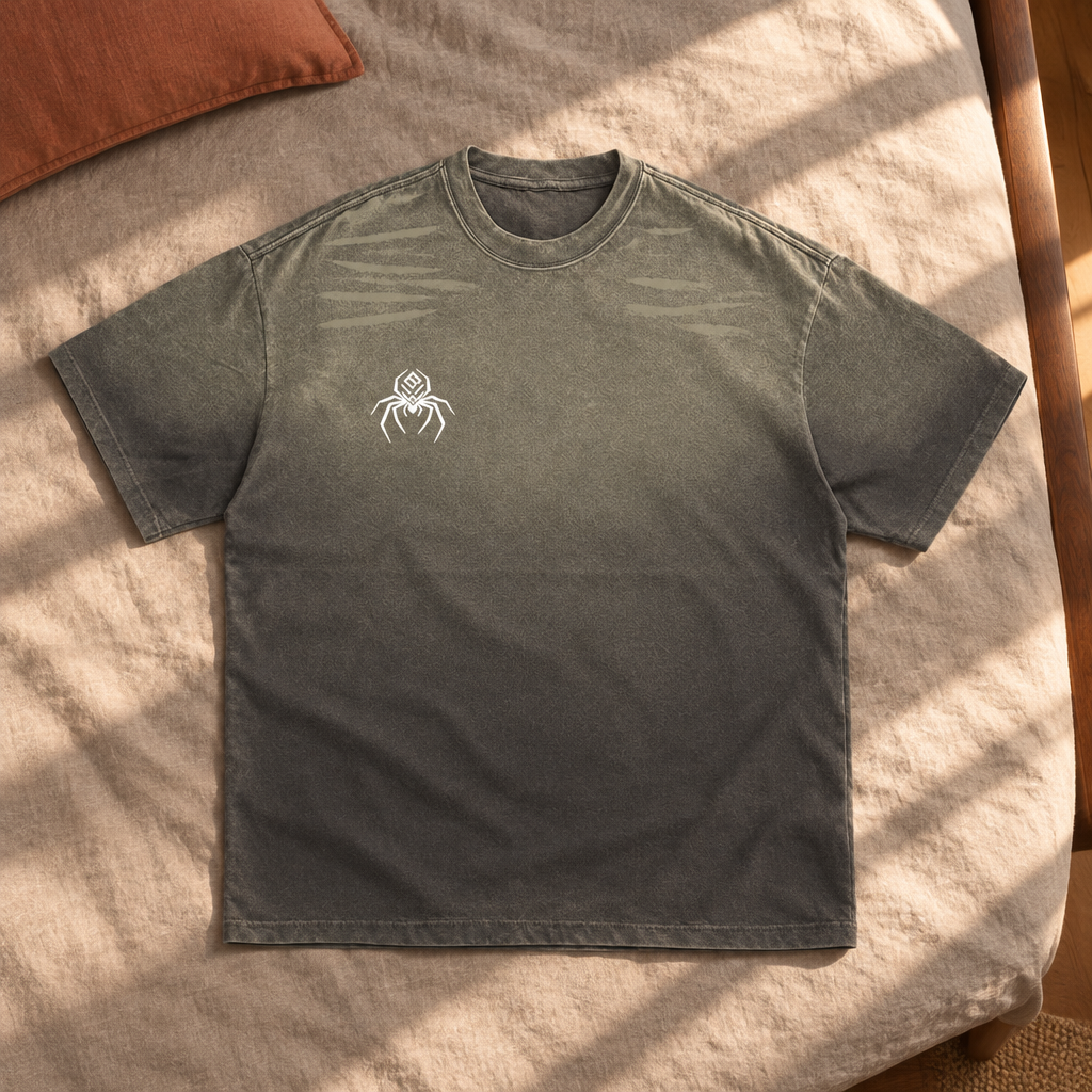 Grey gradient T-shirt front