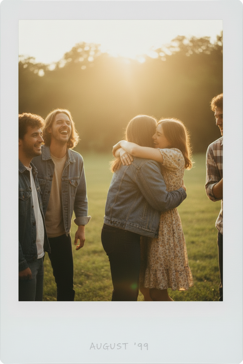 Photo Memories Print - group of people
