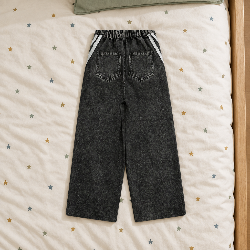 Kids’ vintage-wash jeans back on star bedding