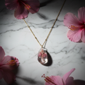 Large Pink Teardrop — Aloha