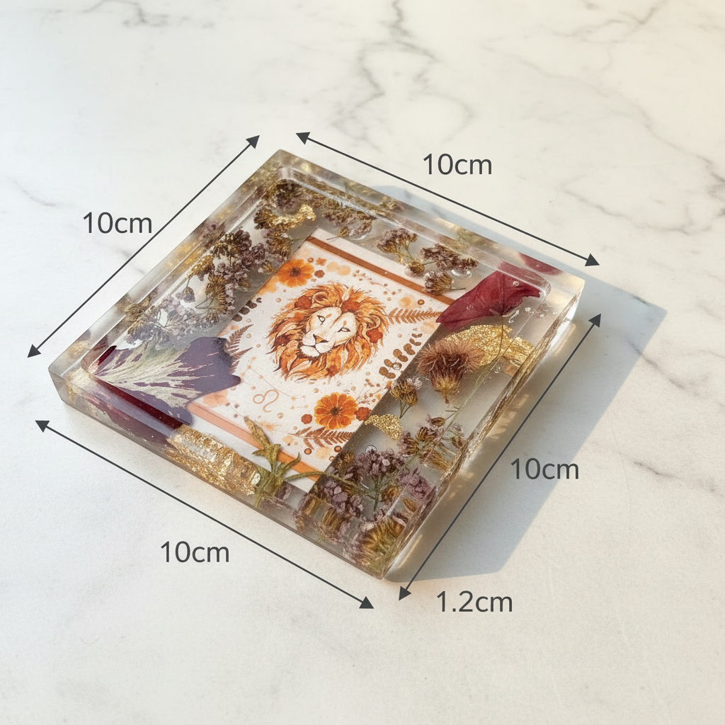 Leo Zodiac Tray Dimensions
