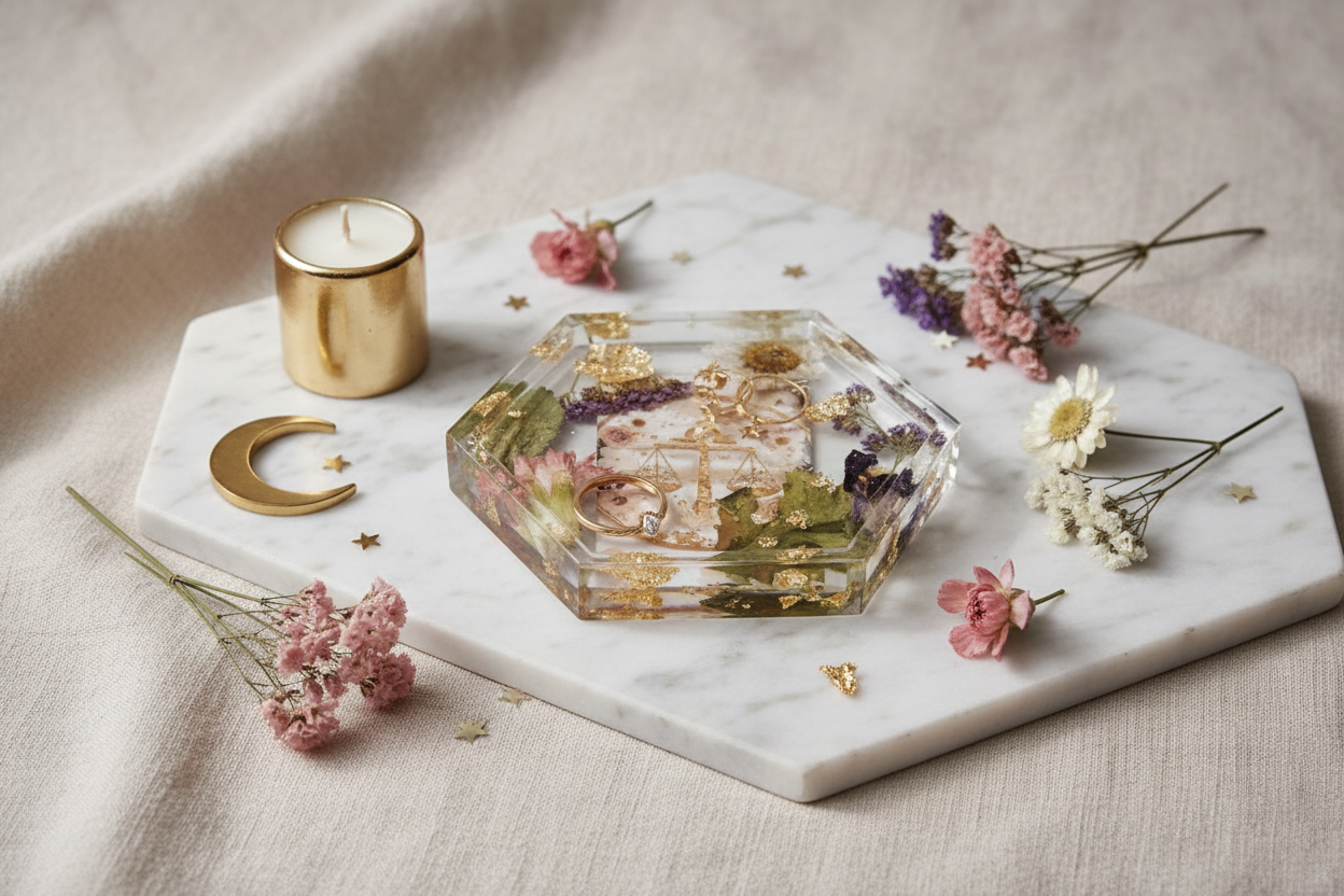 Libra Zodiac Tray - Lifestyle