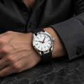 Men’s classic watch model photo