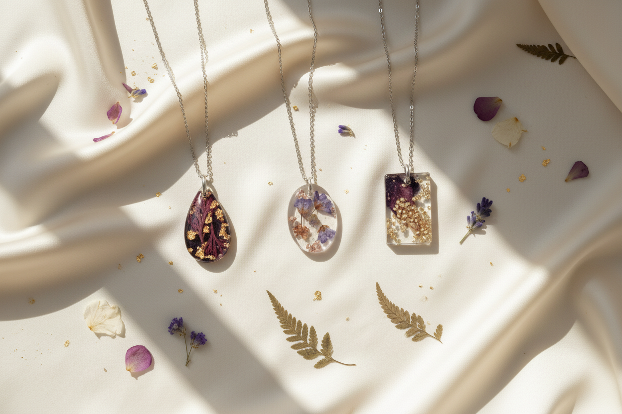 Minimalist jewelry background