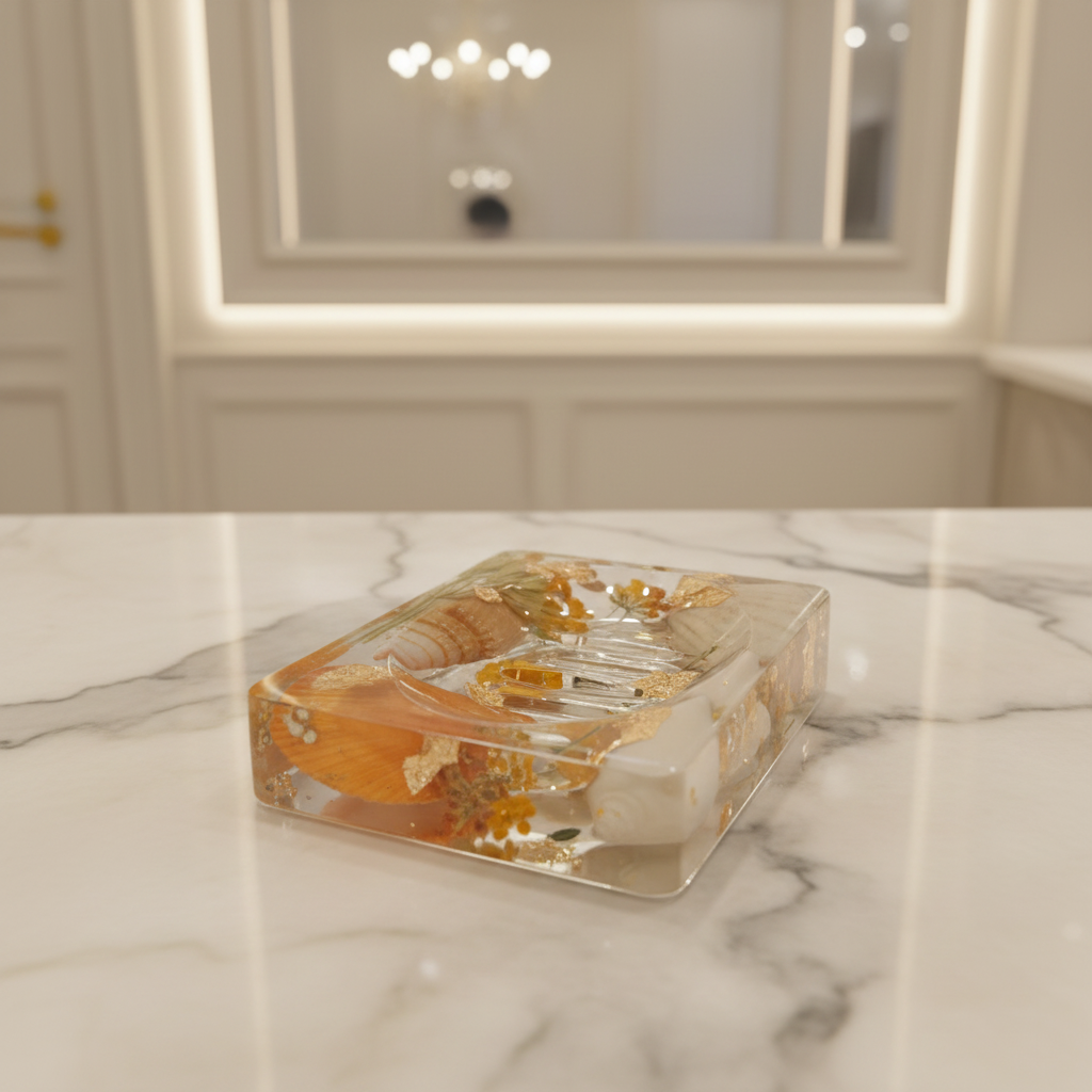 Orange Mermaid Soap Bar Dish