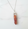 Pendant 2 - White marble