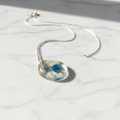 Pendant — white marble