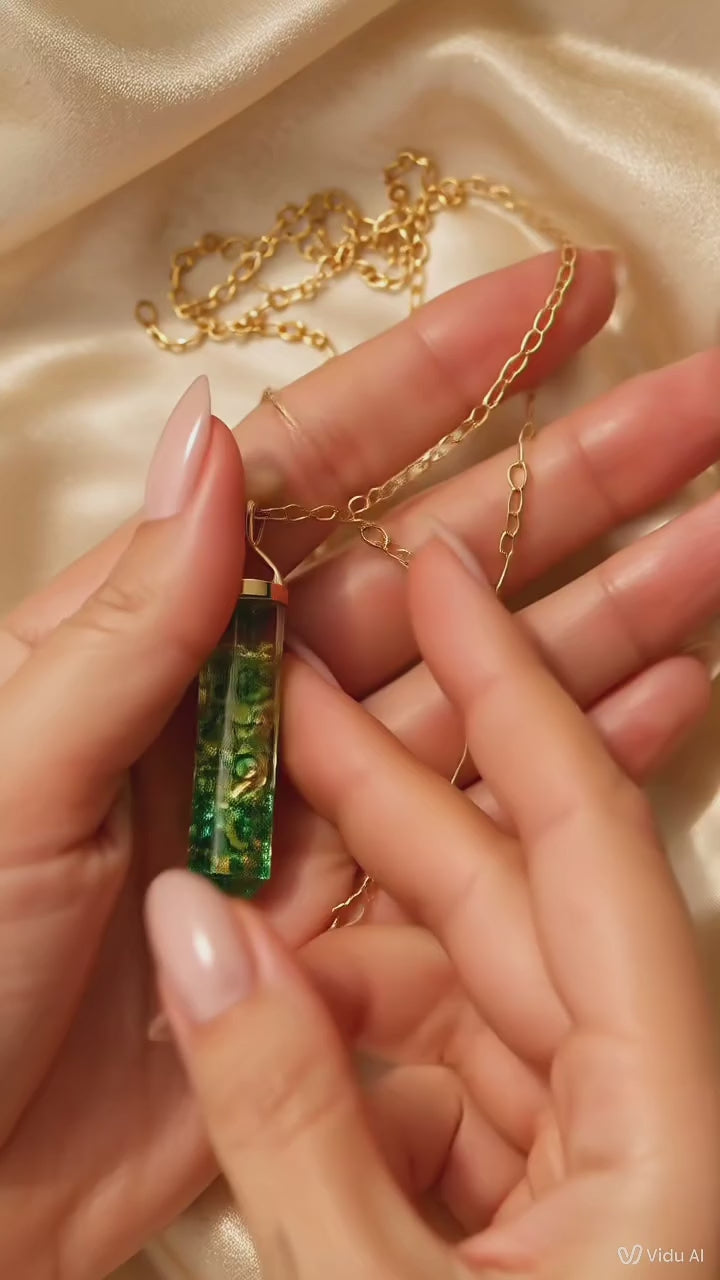 Malachite Infusion Pendant