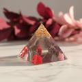 Red Pink Botanical Pyramid