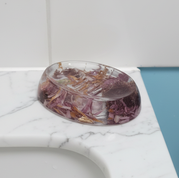 Fuchsia Soap Bar Dish
