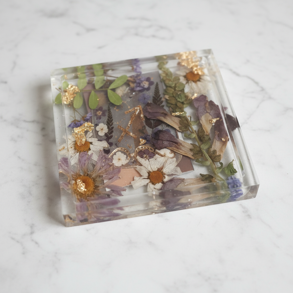 Resin Tray - Close-up