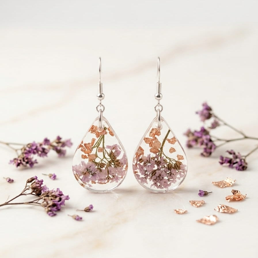 Warm Teardrop Earings