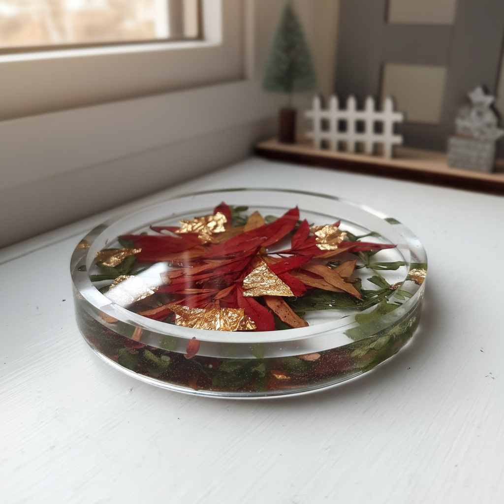 Round Coaster - Polished Windowsill