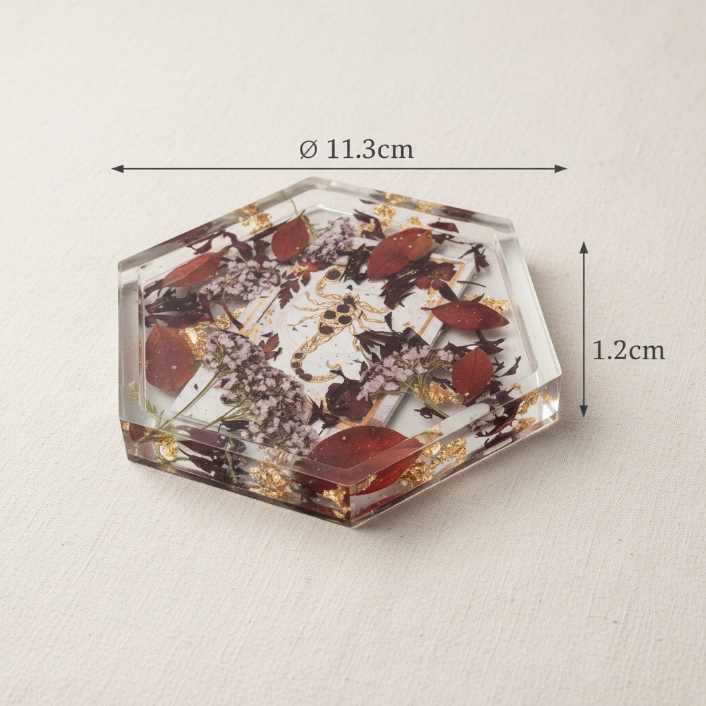 Scorpio Zodiac Tray – Dimensions