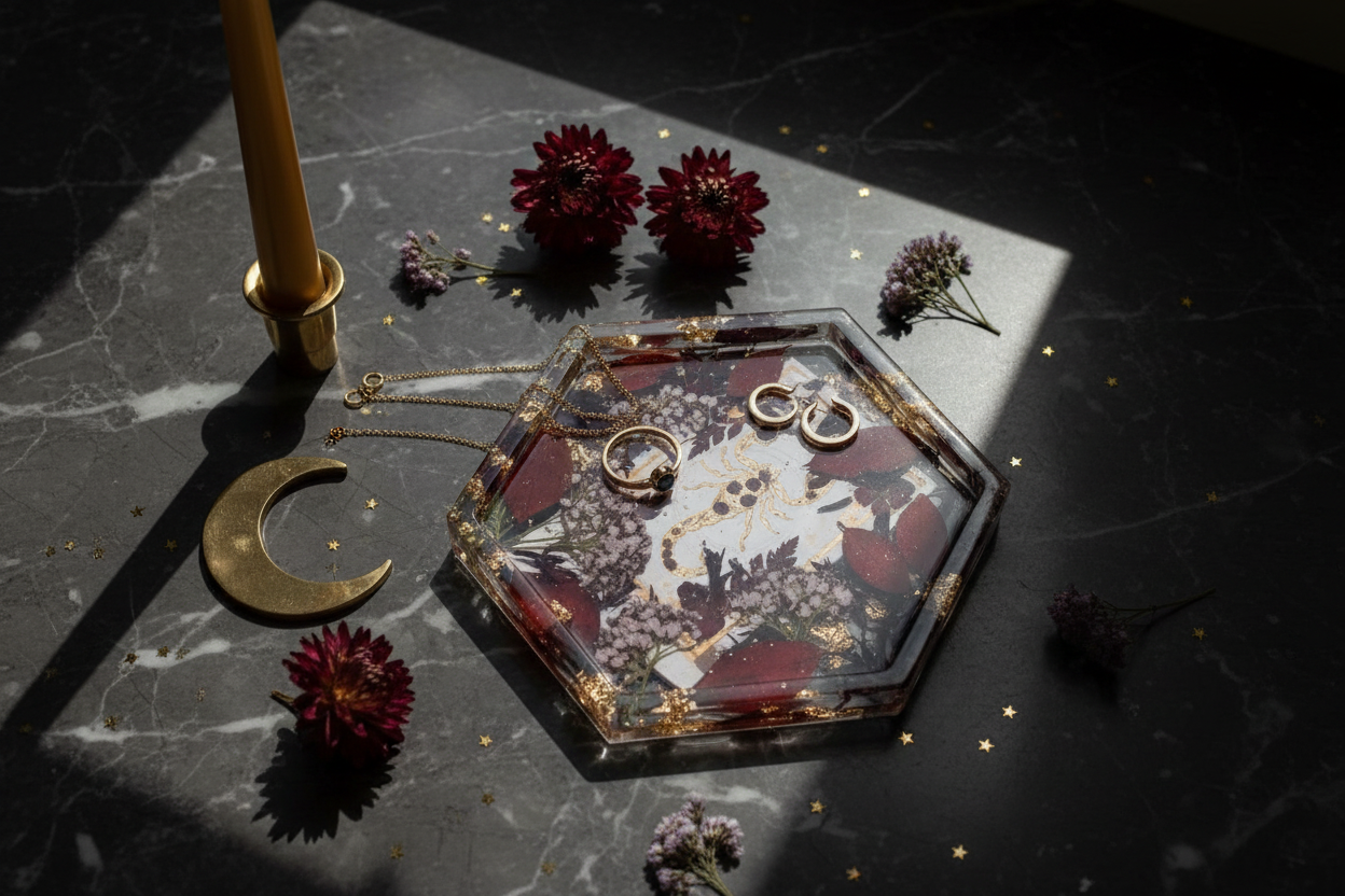 Scorpio Zodiac Tray - Lifestyle