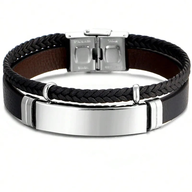 Classic Square Chain Bracelet — 304 Stainless Steel