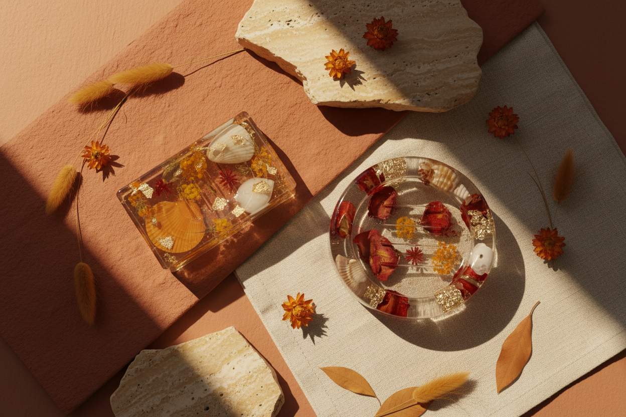Warm editorial mermaid soap dish
